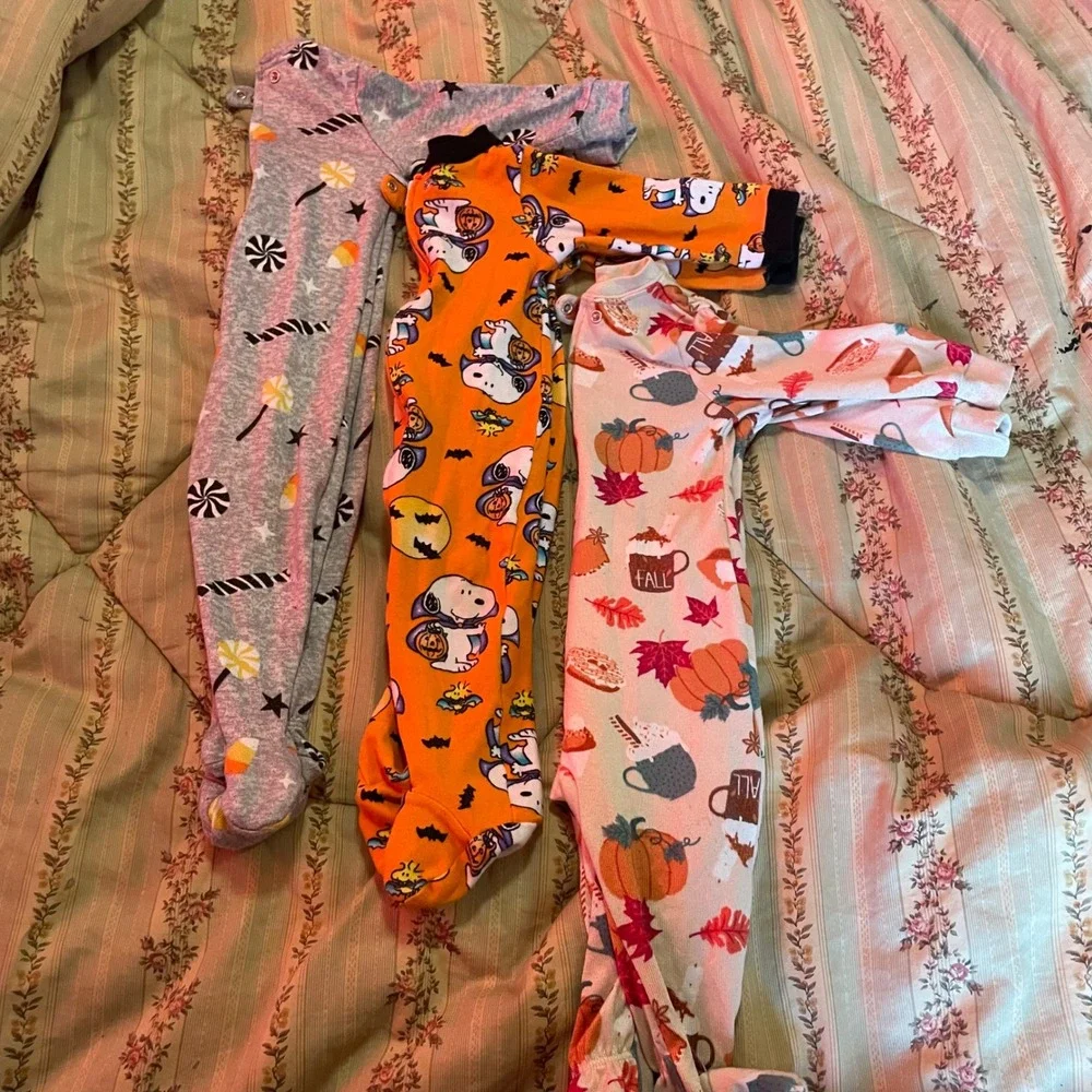 Boy Clothing Lot Carters Calvin Klein Bodysuits Joggers Sleepers 6 9 12 M 85 pcs